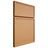 Shiloh Cabinetry Full Overlay Napa Horizontal Maple Plain Cut Golden Door