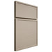 Shiloh Cabinetry Full Overlay Napa Horizontal Maple Plain Cut Pebble Door
