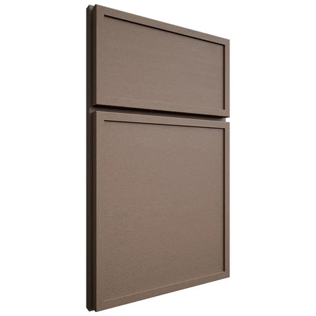 Shiloh Cabinetry Full Overlay Napa Horizontal Maple Plain Cut Rockbridge Door