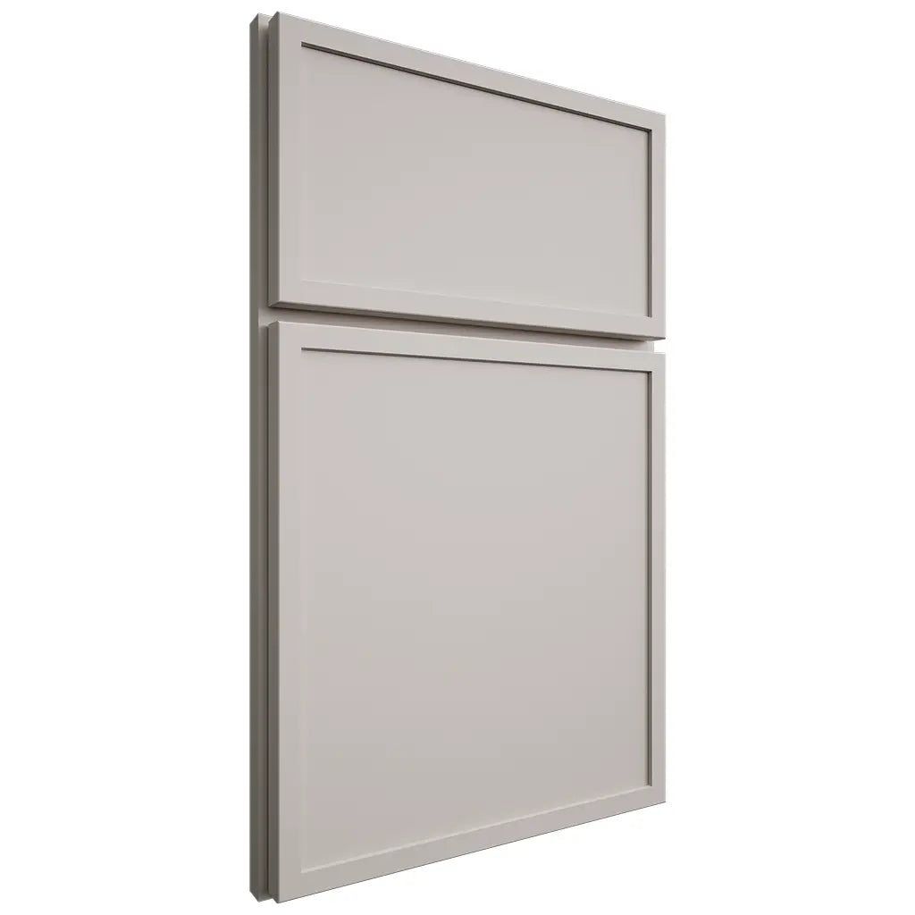 Shiloh Napa Horizontal door — Amazing Gray paint on maple