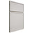 Shiloh Cabinetry Full Overlay Napa Horizontal Paintable Beige Door