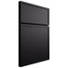 Shiloh Cabinetry Full Overlay Napa Horizontal Paintable Black Door