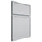 Shiloh Cabinetry Full Overlay Napa Horizontal Paintable Niebla Azul Door