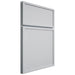 Shiloh Cabinetry Full Overlay Napa Horizontal Paintable Niebla Azul Door