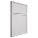 Shiloh Cabinetry Full Overlay Napa Horizontal Paintable Polar Door