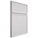 Shiloh Cabinetry Full Overlay Napa Horizontal Paintable Pure White Door