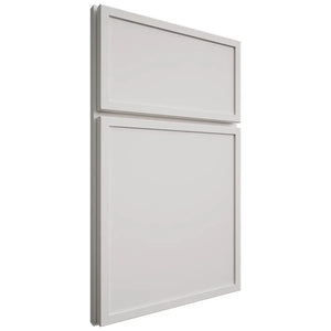 Shiloh Cabinetry Full Overlay Napa Horizontal Paintable Soft White Door