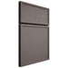 Shiloh Cabinetry Full Overlay Napa Horizontal Poplar Plain Cut Heatherstone Door