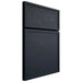 Shiloh Cabinetry Full Overlay Napa Horizontal Poplar Plain Cut Hudson Door