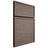 Shiloh Cabinetry Full Overlay Napa Horizontal Poplar Plain Cut River Rock Door