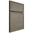 Shiloh Cabinetry Full Overlay Napa Horizontal Poplar Plain Cut Sterling Door