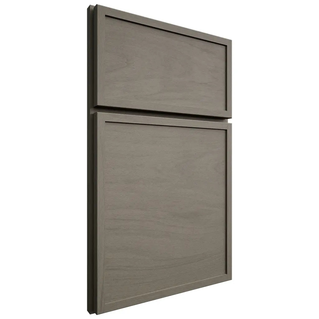 Shiloh Cabinetry Full Overlay Napa Horizontal Poplar Plain Cut Thyme Door