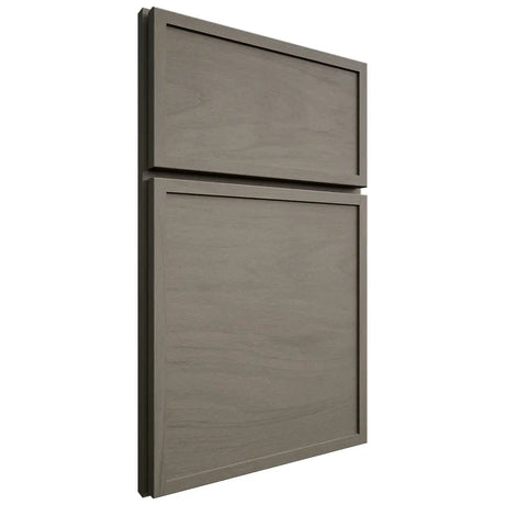Shiloh Cabinetry Full Overlay Napa Horizontal Poplar Plain Cut Thyme Door