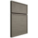 Shiloh Cabinetry Full Overlay Napa Horizontal Poplar Plain Cut Thyme Door