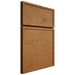 Shiloh Cabinetry Full Overlay Napa Horizontal Red Oak Plain Cut Autumn Door