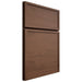 Shiloh Cabinetry Full Overlay Napa Horizontal Walnut Plain Cut Natural Door
