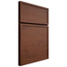 Shiloh Cabinetry Full Overlay Napa Horizontal Walnut Plain Cut Rye Door