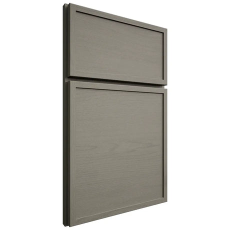 Shiloh Cabinetry Full Overlay Napa Horizontal Walnut Plain Cut Thyme Door