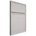 Shiloh Cabinetry Full Overlay Napa Horizontal White Oak Plain Cut Cotton Door