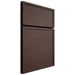 Shiloh Cabinetry Full Overlay Napa Horizontal White Oak Plain Cut Dusk Door