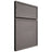 Shiloh Cabinetry Full Overlay Napa Horizontal White Oak Plain Cut Flagstone Door