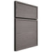 Shiloh Cabinetry Full Overlay Napa Horizontal White Oak Plain Cut Flagstone Door