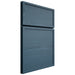 Shiloh Cabinetry Full Overlay Napa Horizontal White Oak Plain Cut Hudson Door