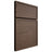Shiloh Cabinetry Full Overlay Napa Horizontal White Oak Plain Cut Mineral Door
