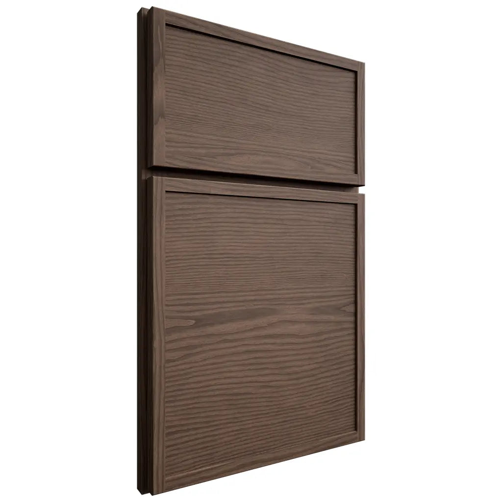 Shiloh Cabinetry Full Overlay Napa Horizontal White Oak Plain Cut Mineral Door