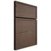 Shiloh Cabinetry Full Overlay Napa Horizontal White Oak Plain Cut Mineral Door