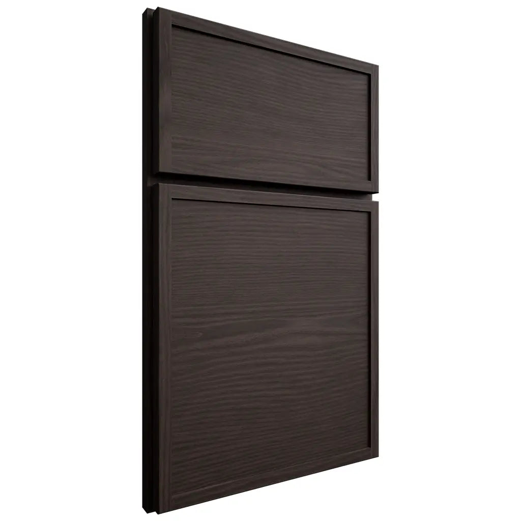 Shiloh Cabinetry Full Overlay Napa Horizontal White Oak Plain Cut Morel Door