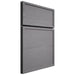 Shiloh Cabinetry Full Overlay Napa Horizontal White Oak Plain Cut Sterling Door