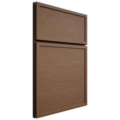 Shiloh Cabinetry Full Overlay Napa Horizontal White Oak Quarter Sawn Autumn Door
