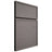 Shiloh Cabinetry Full Overlay Napa Horizontal White Oak Quarter Sawn Flagstone Door