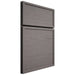 Shiloh Cabinetry Full Overlay Napa Horizontal White Oak Quarter Sawn Flagstone Door