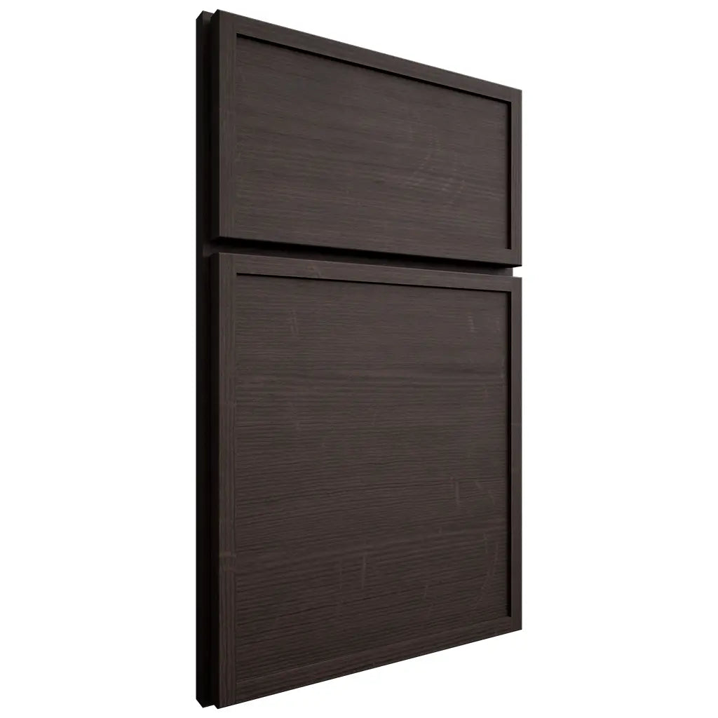 Shiloh Cabinetry Full Overlay Napa Horizontal White Oak Quarter Sawn Morel Door