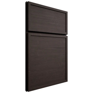 Shiloh Cabinetry Full Overlay Napa Horizontal White Oak Quarter Sawn Morel Door