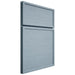 Shiloh Cabinetry Full Overlay Napa Horizontal White Oak Quarter Sawn Sky Door