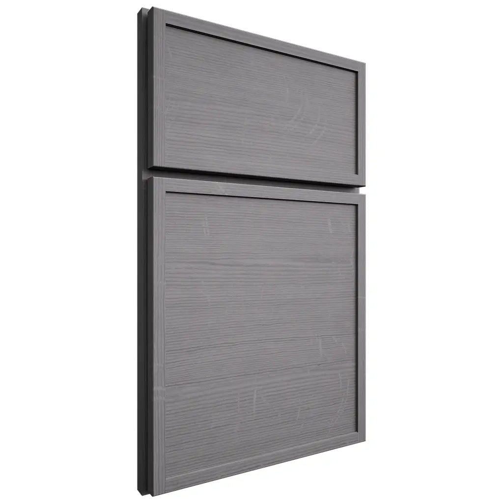 Shiloh Cabinetry Full Overlay Napa Horizontal White Oak Quarter Sawn Sterling Door