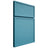 Shiloh Cabinetry Full Overlay Napa Horizontal White Oak Rift Cut Aqua Door