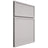 Shiloh Cabinetry Full Overlay Napa Horizontal White Oak Rift Cut Cotton Door