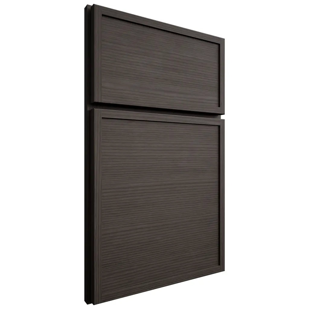 Shiloh Cabinetry Full Overlay Napa Horizontal White Oak Rift Cut Creekside Door