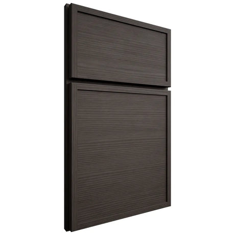 Shiloh Cabinetry Full Overlay Napa Horizontal White Oak Rift Cut Creekside Door