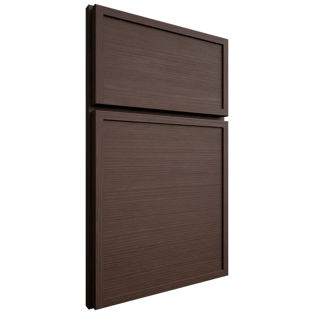 Shiloh Cabinetry Full Overlay Napa Horizontal White Oak Rift Cut Dusk Door