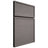 Shiloh Cabinetry Full Overlay Napa Horizontal White Oak Rift Cut Flagstone Door