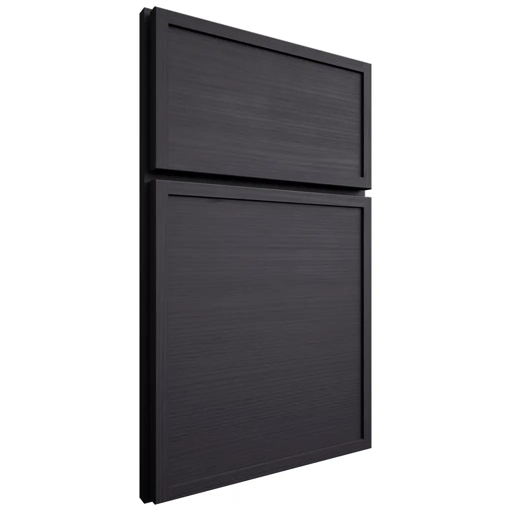 Shiloh Cabinetry Full Overlay Napa Horizontal White Oak Rift Cut Harbor Door