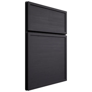 Shiloh Cabinetry Full Overlay Napa Horizontal White Oak Rift Cut Harbor Door
