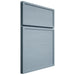 Shiloh Cabinetry Full Overlay Napa Horizontal White Oak Rift Cut Sky Door
