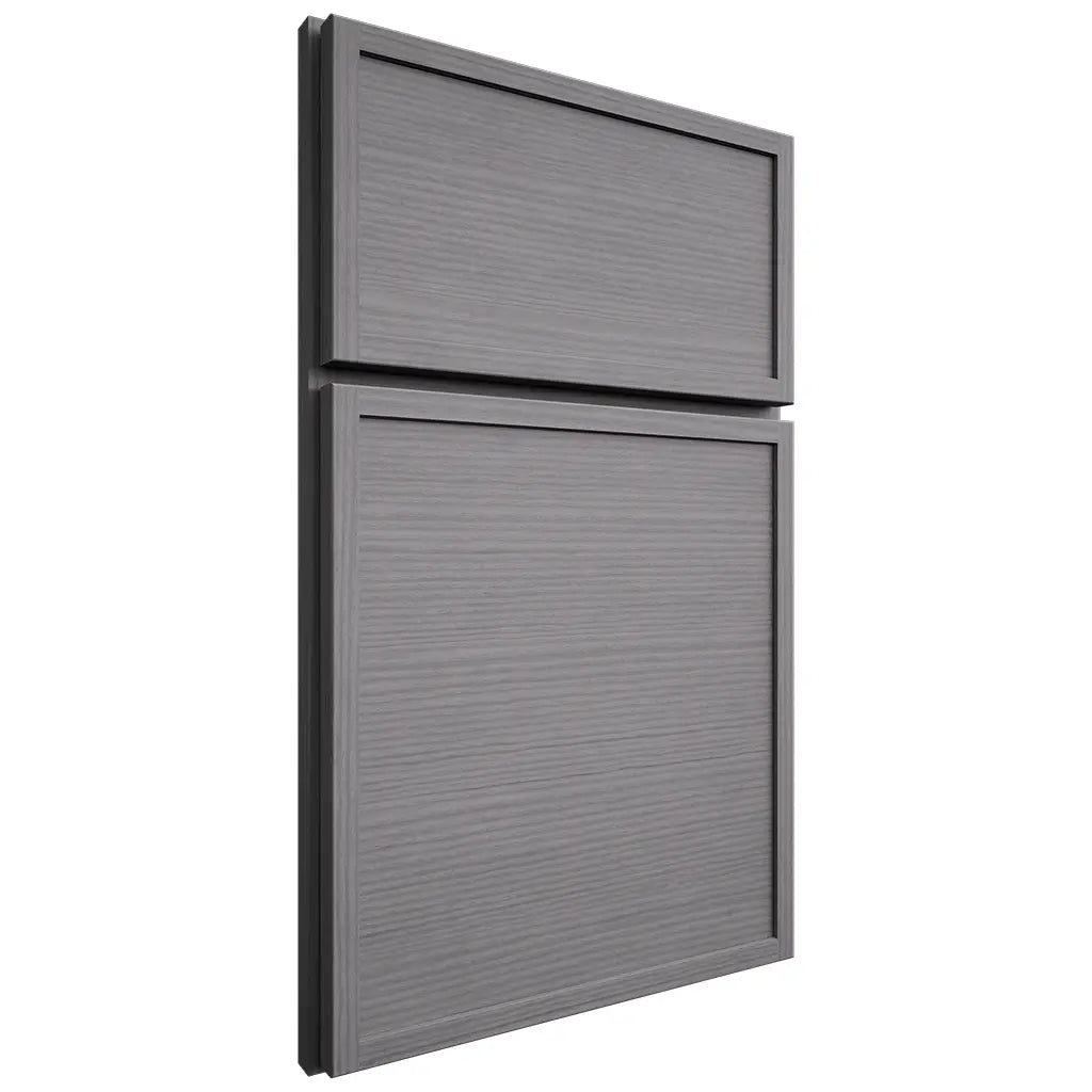 Shiloh Cabinetry Full Overlay Napa Horizontal White Oak Rift Cut Sterling Door