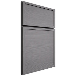 Shiloh Cabinetry Full Overlay Napa Horizontal White Oak Rift Cut Sterling Door